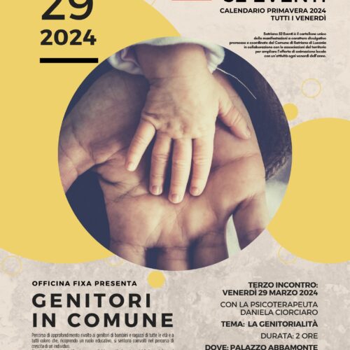 genitori in comune - genitorialità consapevole a Satriano di Lucania